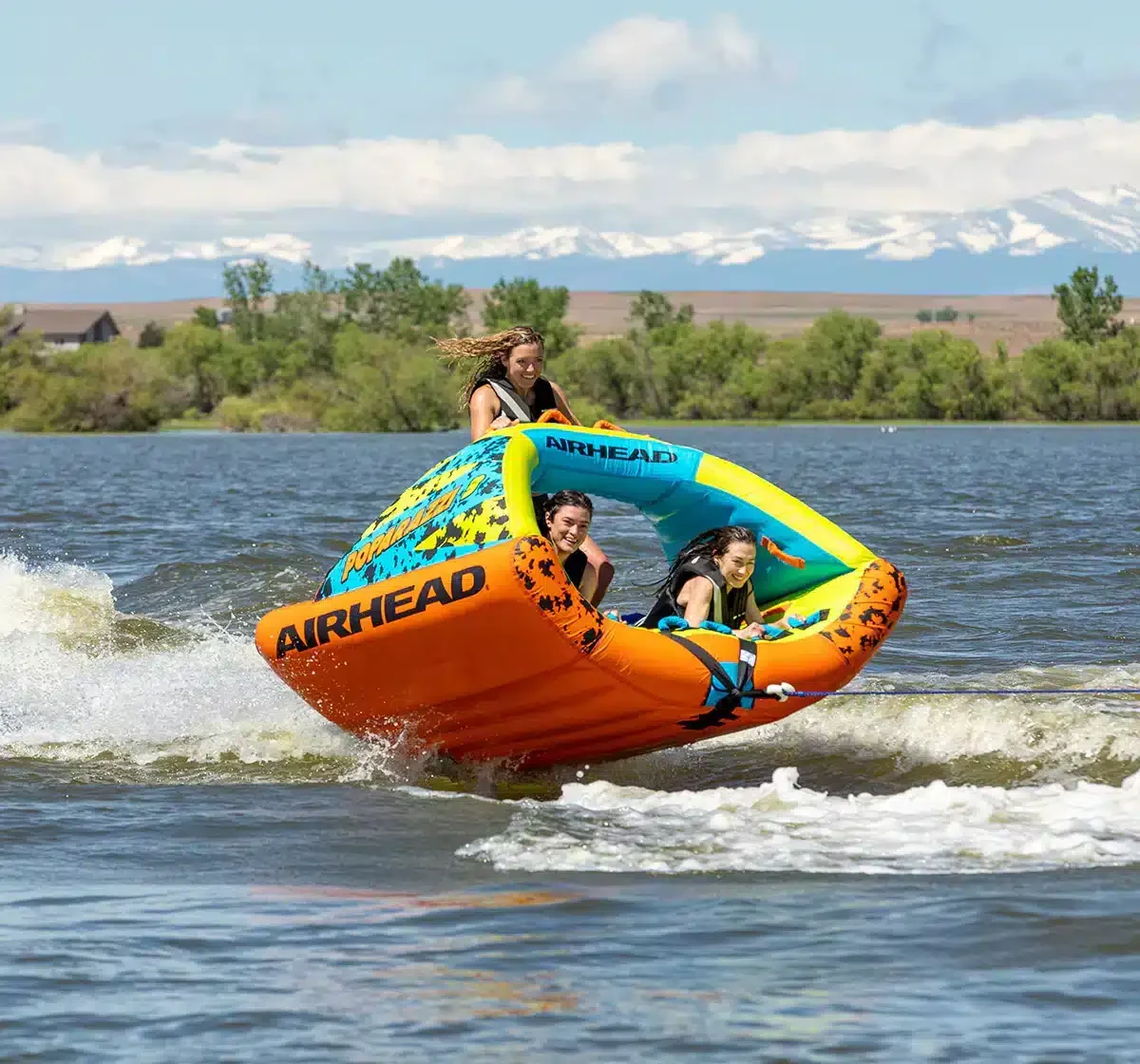 Tubing adventures with Skaha boat rentals and Penticton boat rental services